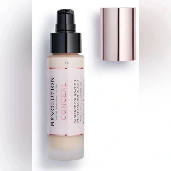 Shade F6 - Revolution Conceal & Hydrate Radiance Foundation - Picture 1 of 7